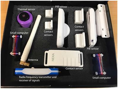 Design and Implementation of a Smart Home in a Box to Monitor the Wellbeing of Residents With Dementia in Care Homes